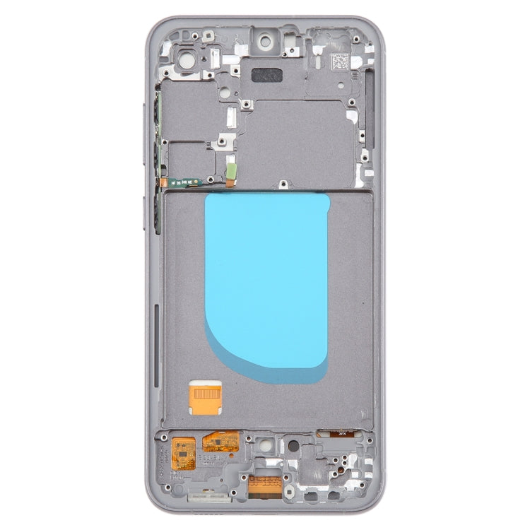 For Samsung Galaxy S23 FE SM-S711B TFT LCD Screen Digitizer Full Assembly with Frame, Not Supporting Fingerprint Identification  - Grey