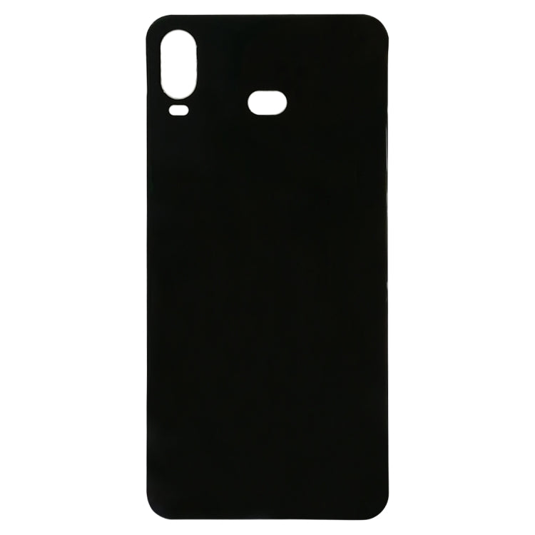 For Galaxy A6s Back Cover (Black)