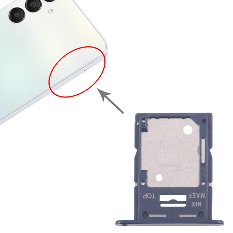 For Samsung Galaxy M15 SM-M156B Original SIM Card Tray + SIM Card Tray / Micro SD Card Tray