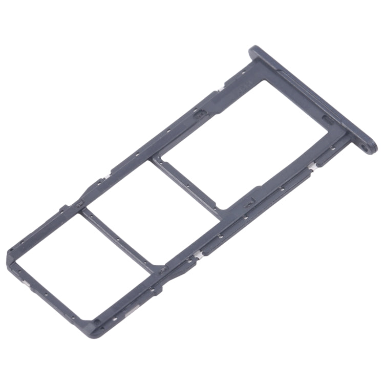 For Samsung Galaxy A06 SM-A065F Original SIM Card Tray + SIM Card Tray + Micro SD Card Tray  - Black