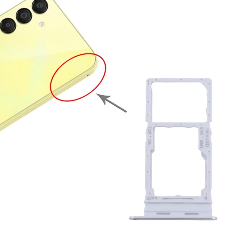 For Samsung Galaxy A16 5G SM-A166B Original SIM + SIM / Micro SD Card Tray