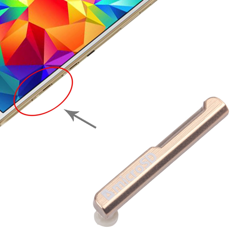 For Samsung Galaxy Tab S 8.4 SM-T705 Original SD Dustproof Block  - Gold
