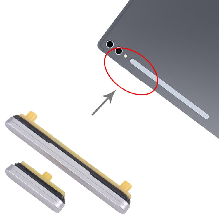 For Samsung Galaxy Tab S10+ SM-X820/X826 Original Power Button and Volume Control Button