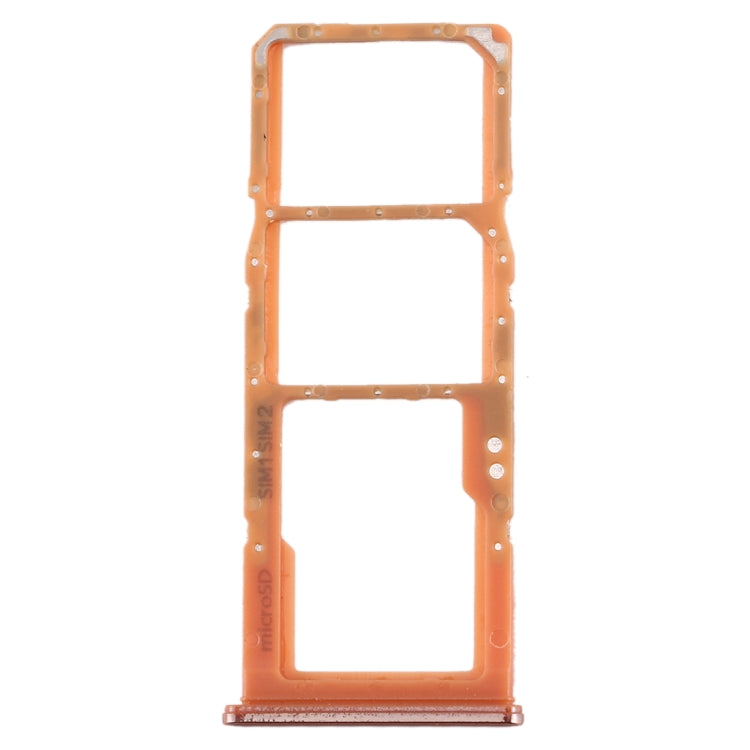 For Galaxy A70 SIM Card Tray + SIM Card Tray + Micro SD Card Tray
