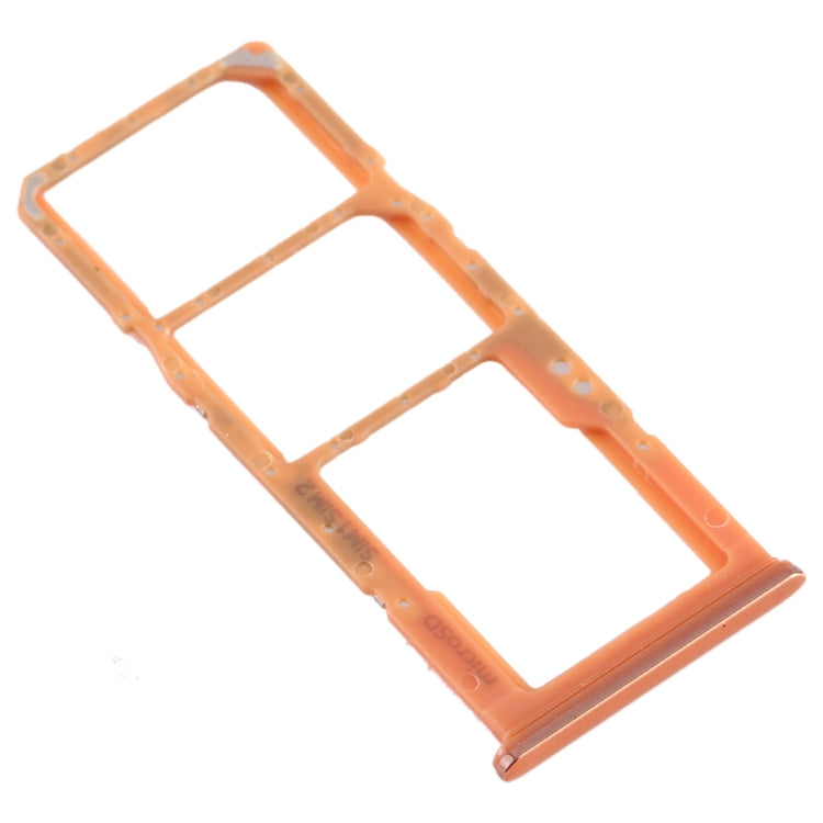 For Galaxy A70 SIM Card Tray + SIM Card Tray + Micro SD Card Tray