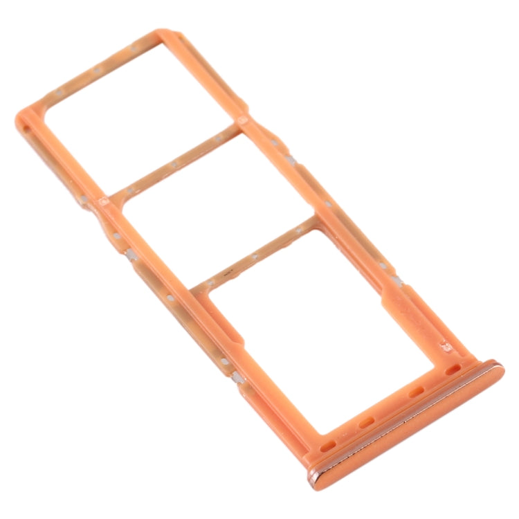 For Galaxy A70 SIM Card Tray + SIM Card Tray + Micro SD Card Tray