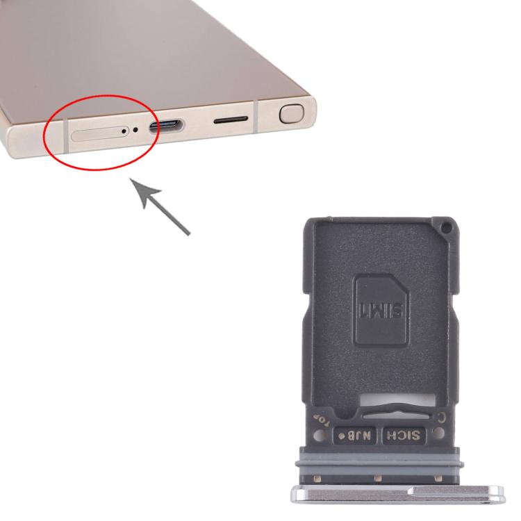 For Samsung Galaxy S25 Ultra SM-S938U US Version Original SIM Card Tray