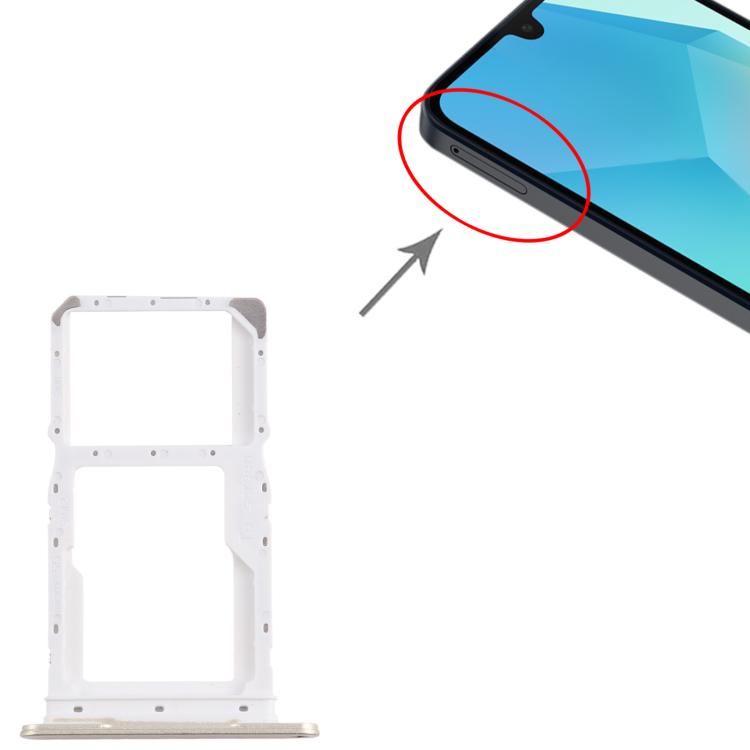 For Samsung Galaxy A16 5G SM-A166P Original SIM + SIM / Micro SD Card Tray
