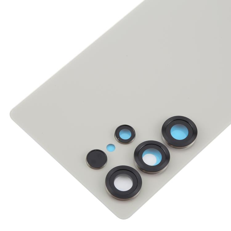 For Samsung Galaxy S25 Ultra SM-S938 OEM Battery Back Cover with Camera Lens Frame