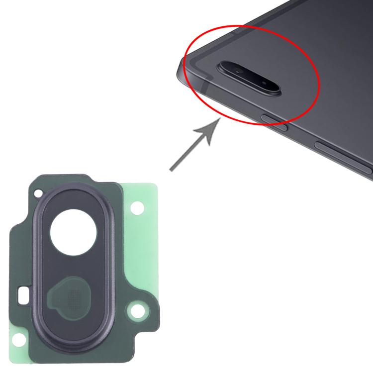 For Samsung Galaxy Tab S7 FE SM-T730/T736B Original Back Camera Lens Frame
