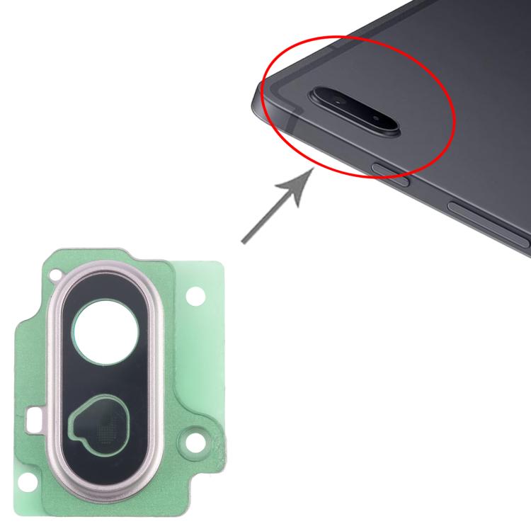 For Samsung Galaxy Tab S7 FE SM-T730/T736B Original Back Camera Lens Frame