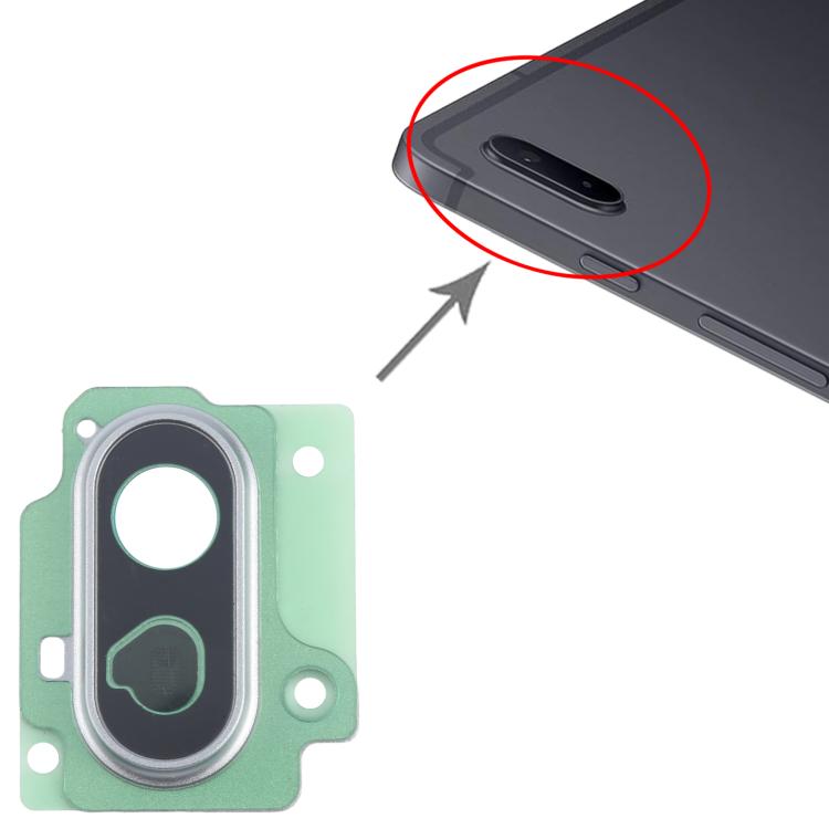 For Samsung Galaxy Tab S7 FE SM-T730/T736B Original Back Camera Lens Frame