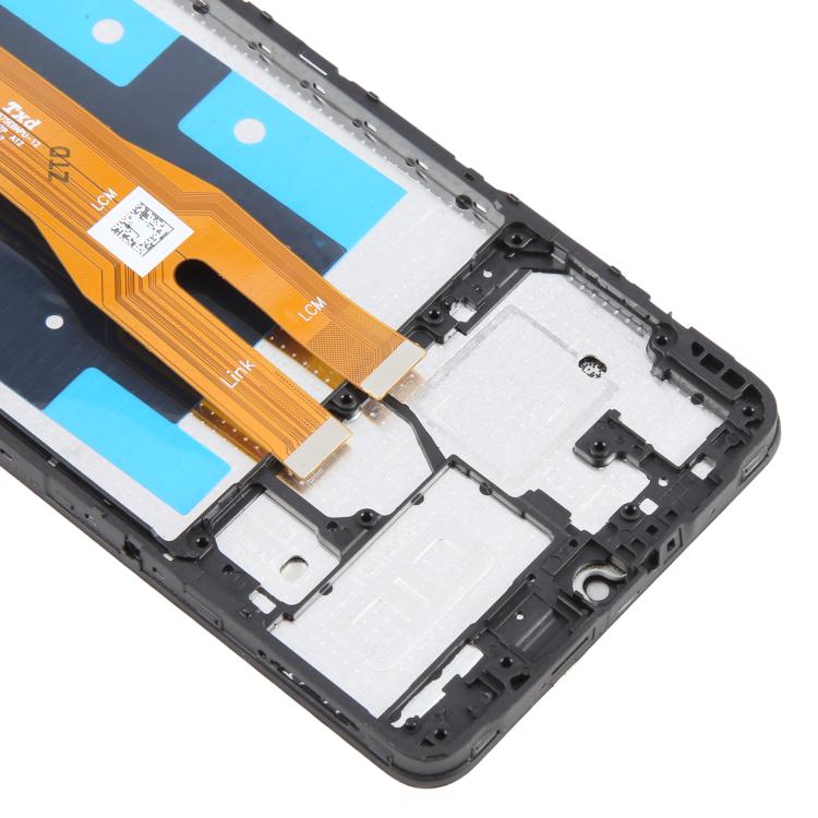 For Samsung Galaxy A06 SM-A065F Original LCD Screen Digitizer Full Assembly with Frame  - Black