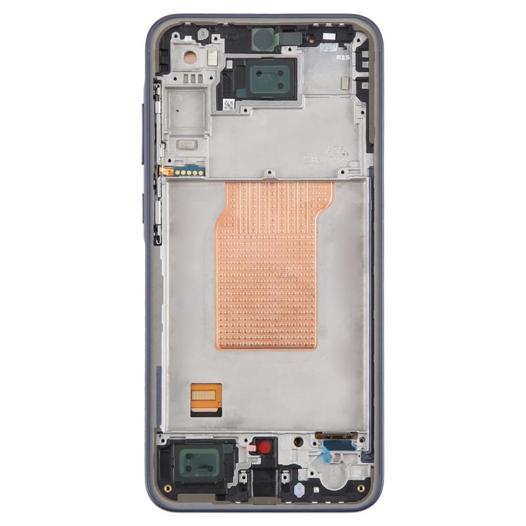 For Samsung Galaxy A35 SM-A356B OLED LCD Screen Digitizer Full Assembly with Frame