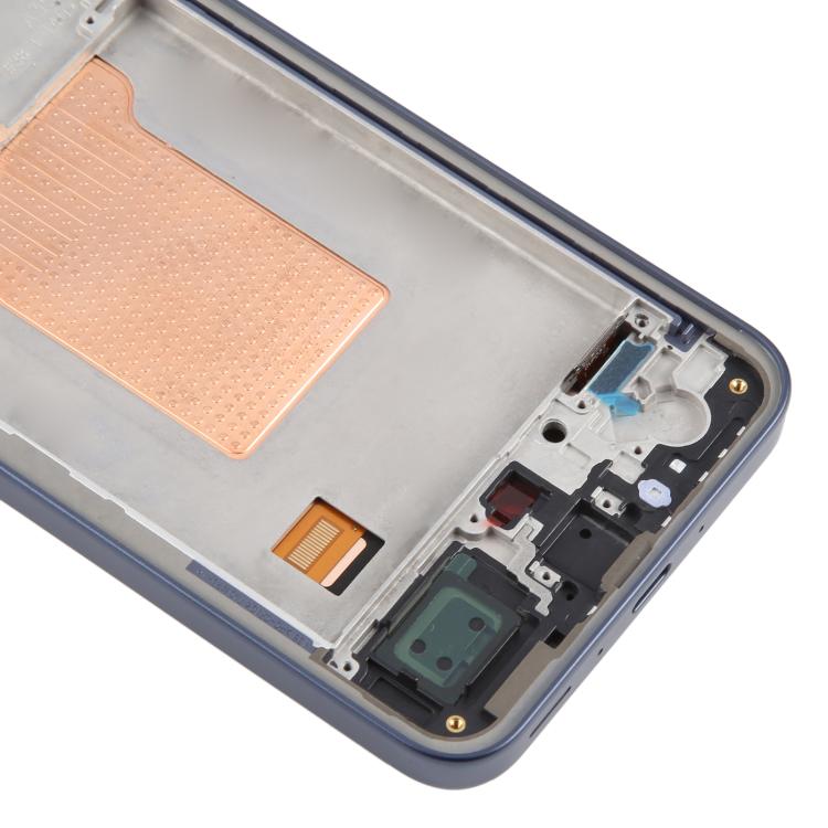 For Samsung Galaxy A35 SM-A356B OLED LCD Screen Digitizer Full Assembly with Frame