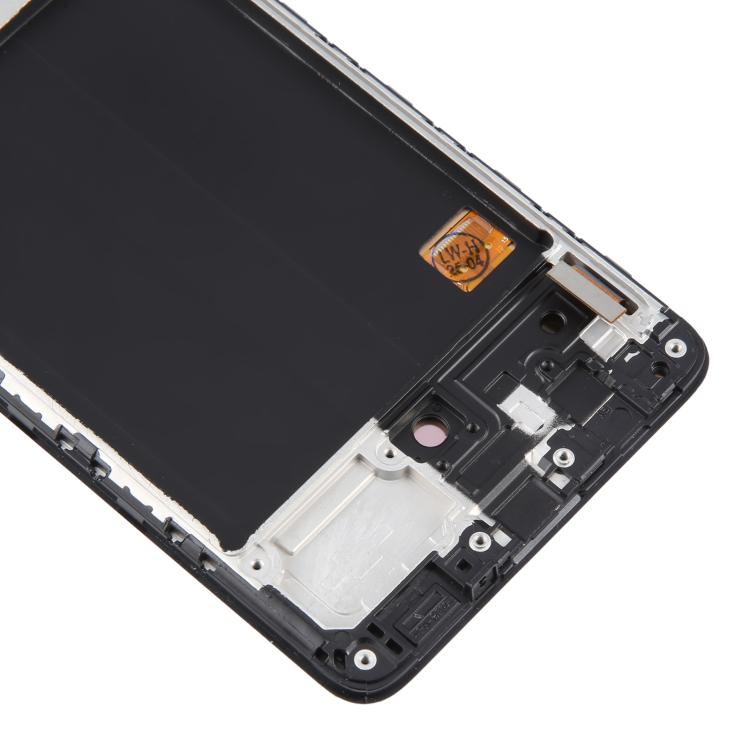 For Samsung Galaxy A51 4G SM-A515F 6.43 inch OLED LCD Screen Digitizer Full Assembly with Frame  - Black