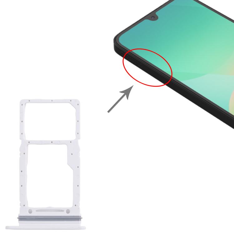For Samsung Galaxy A26 SM-A266U Original SIM + Micro SD Card Tray