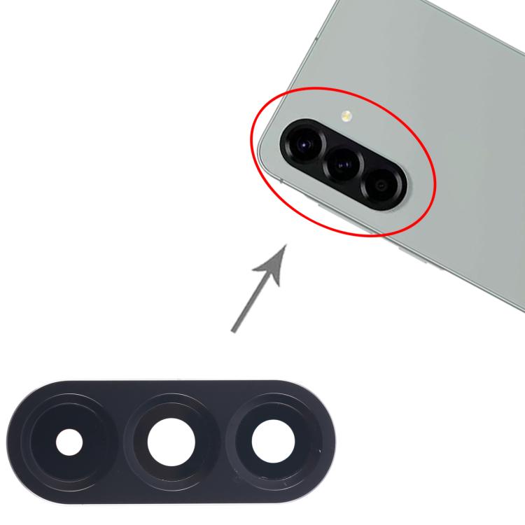 For Samsung Galaxy A56 SM-A566B 10pcs Rear Camera Lens Cover  - Grey
