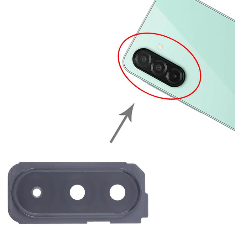 For Samsung Galaxy A26 SM-A266B 10pcs Rear Camera Lens Cover  - Black