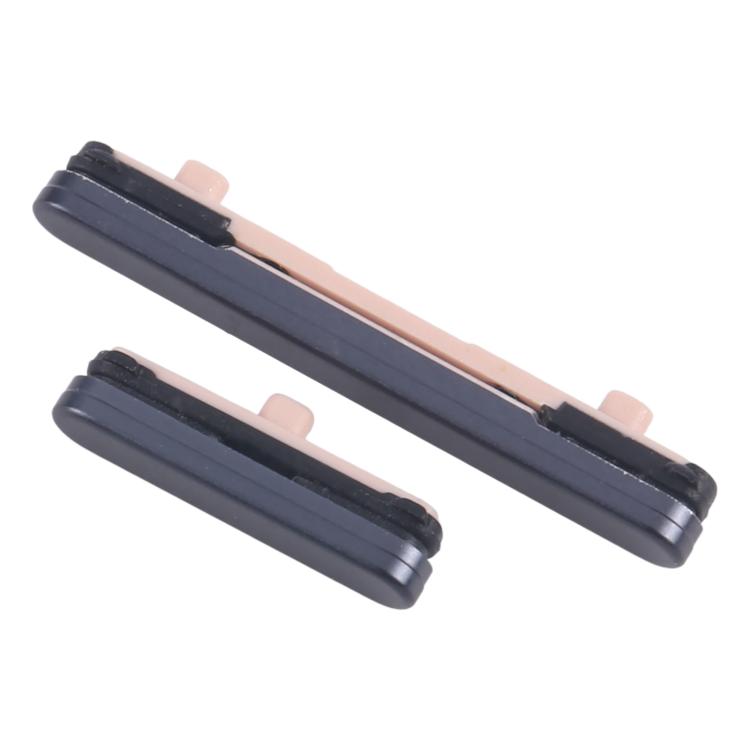 For Samsung Galaxy S25 SM-S931B 10pcs Power Button and Volume Control Button  - Black