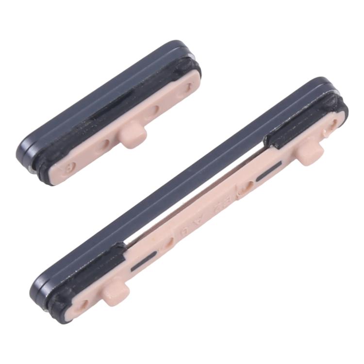 For Samsung Galaxy S25 SM-S931B 10pcs Power Button and Volume Control Button  - Black