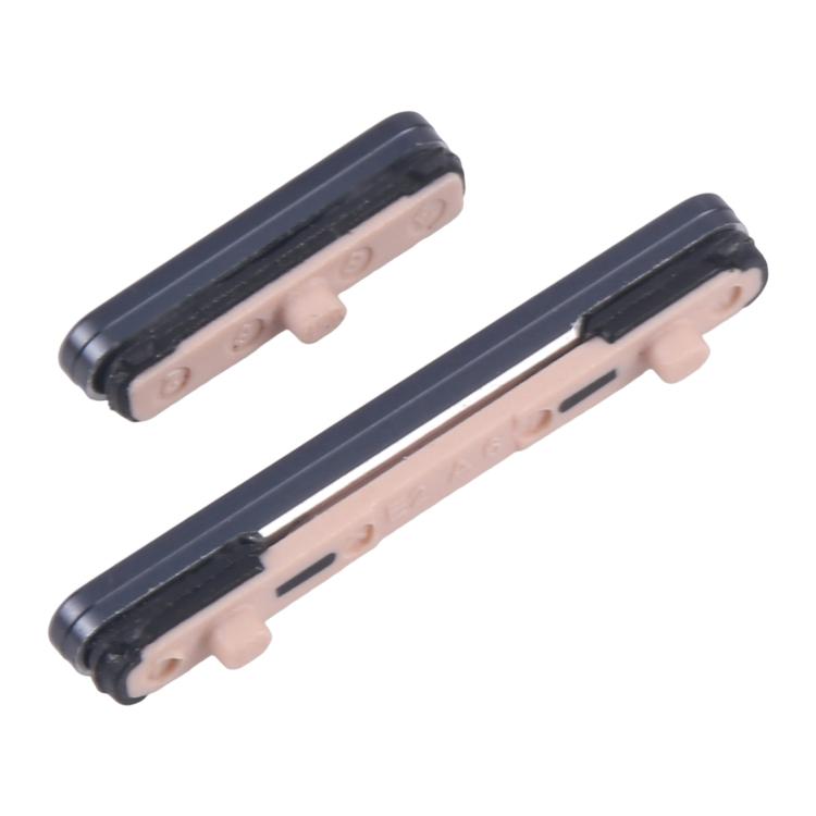 For Samsung Galaxy S25+ SM-S936B 10pcs Power Button and Volume Control Button  - Black