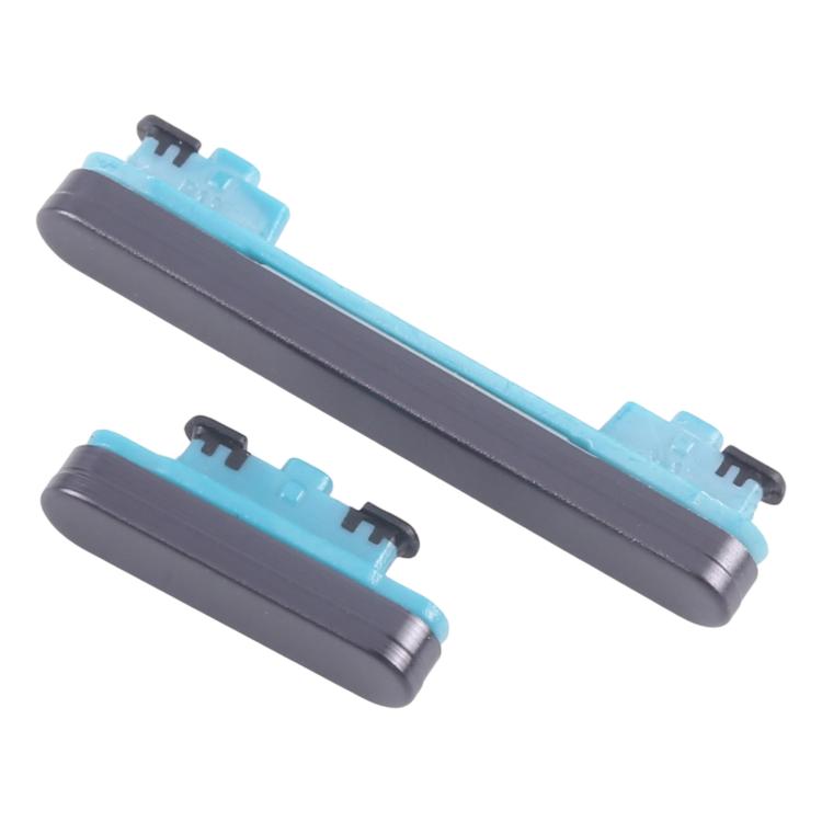 For Samsung Galaxy S24 FE SM-S721B 10pcs Power Button and Volume Control Button  - Black