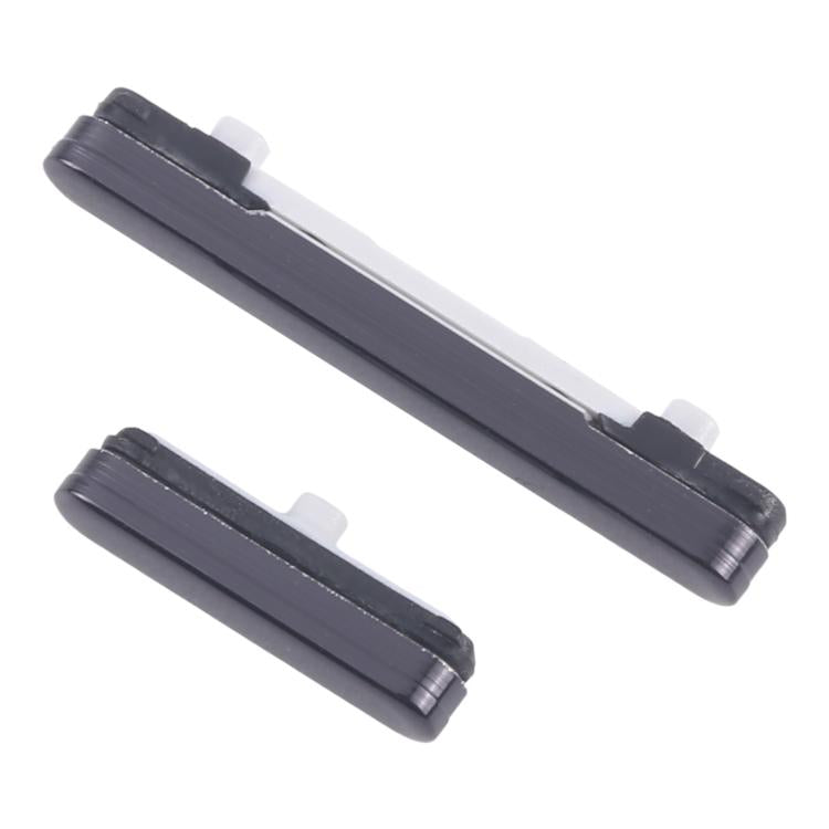 For Samsung Galaxy S23+ SM-S916B 10pcs Power Button and Volume Control Button  - Black