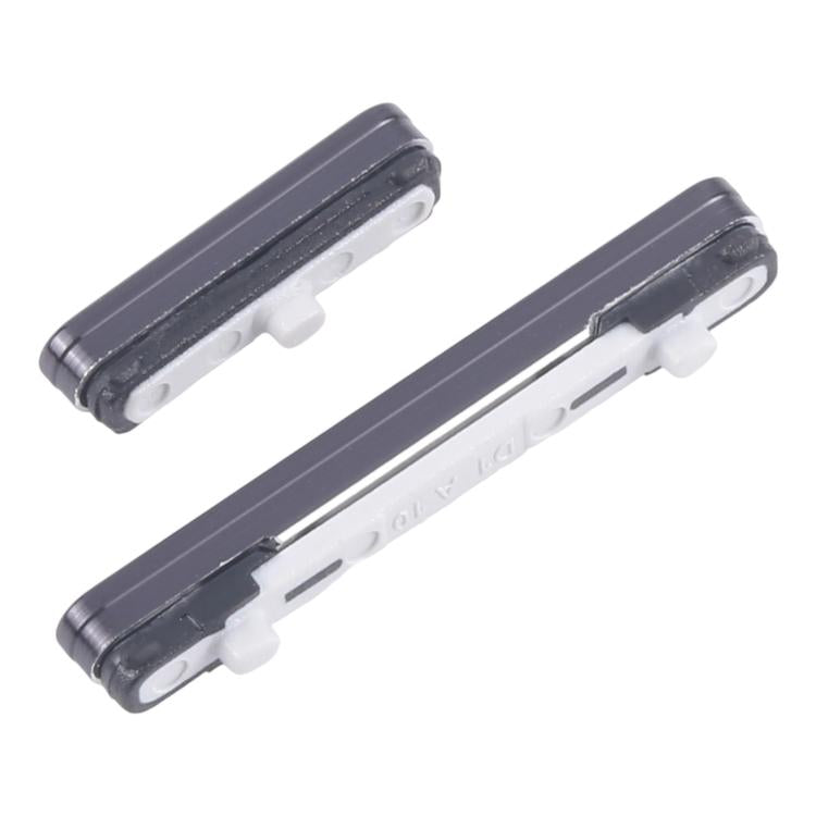 For Samsung Galaxy S23+ SM-S916B 10pcs Power Button and Volume Control Button  - Black