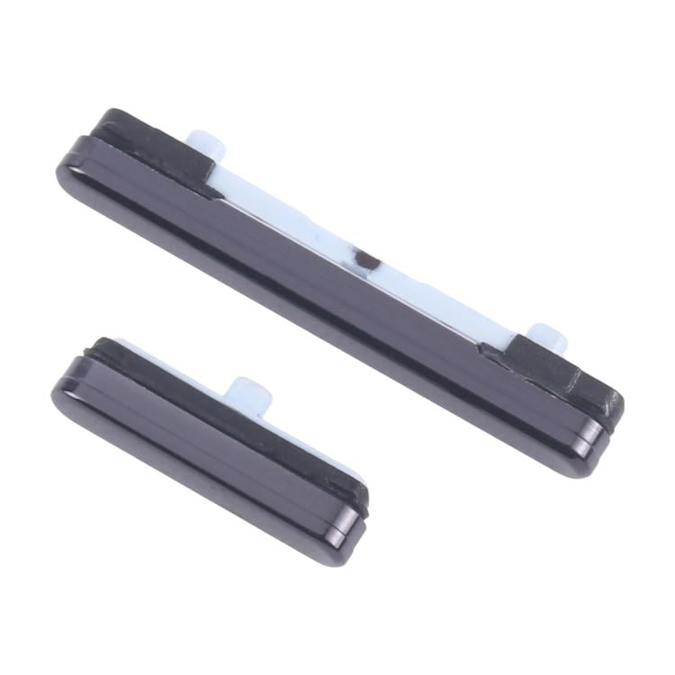 For Samsung Galaxy S23 Ultra SM-S918B 10pcs Power Button and Volume Control Button  - Black