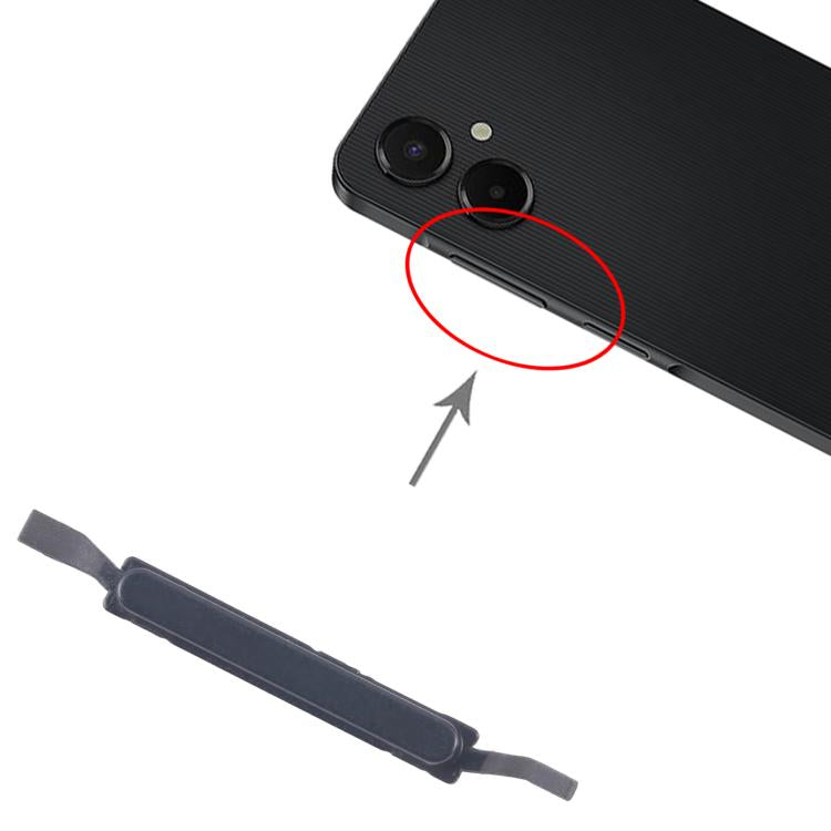 For Samsung Galaxy A06 5G SM-A066B 10pcs Volume Control Button  - Black
