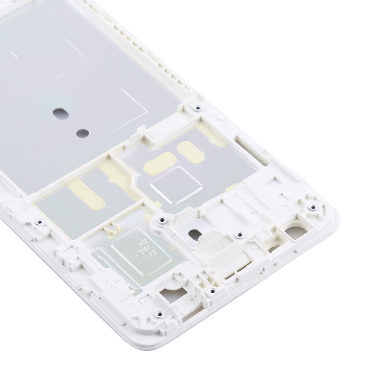 For Galaxy J3 Pro Front Housing LCD Frame Bezel (White)