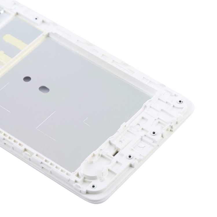 For Galaxy J3 Pro Front Housing LCD Frame Bezel (White)