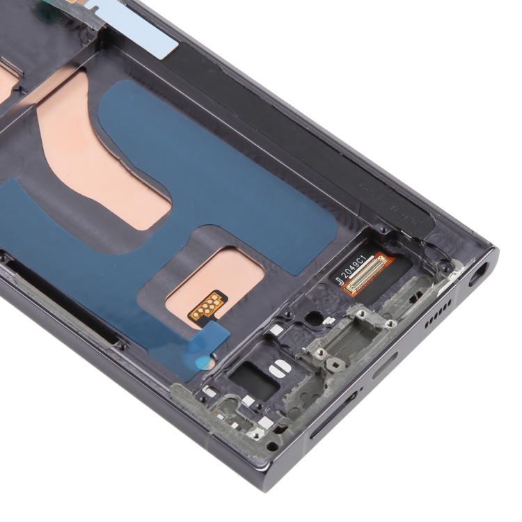 For Samsung Galaxy S22 Ultra SM-S908B 6.72 inch TFT LCD Screen Digitizer Full Assembly with Frame, Not Supporting Fingerprint Identification