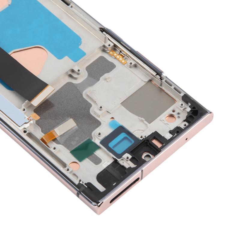 For Samsung Galaxy Note20 Ultra SM-N986B 6.72 inch TFT LCD Screen Digitizer Full Assembly with Frame, Not Supporting Fingerprint Identification