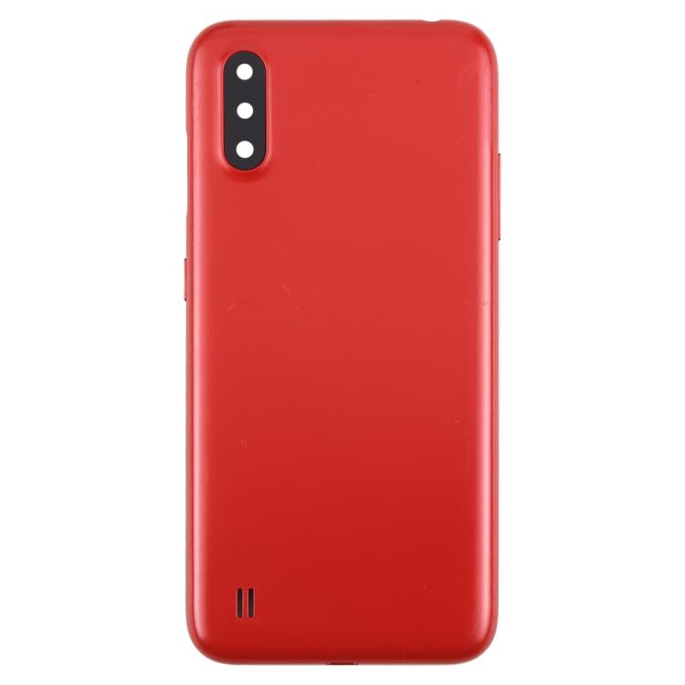 For Samsung Galaxy A01 SM-A015F Battery Back Cover with Camera Lens Frame