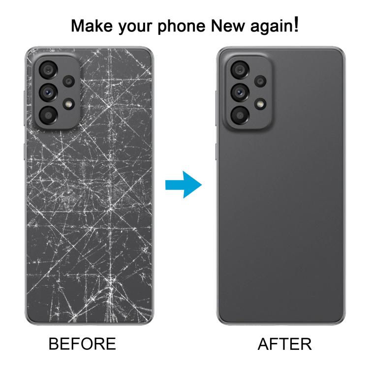 For Samsung Galaxy A73 SM-A736B Back Cover - Gray