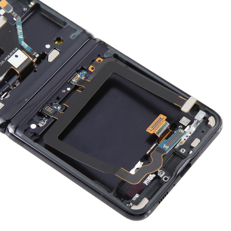 For Samsung Galaxy Z Flip SM-F700 LCD Screen Digitizer Full Assembly with Frame