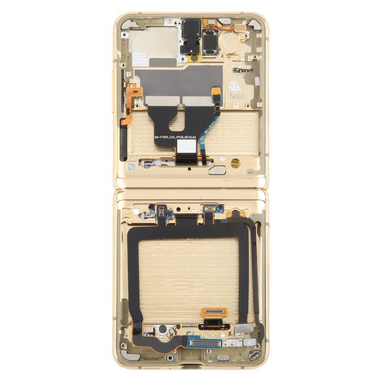 For Samsung Galaxy Z Flip SM-F700 LCD Screen Digitizer Full Assembly with Frame