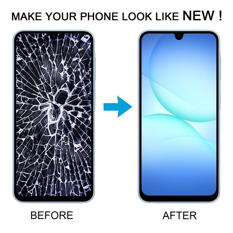For Samsung Galaxy A17 5G SM-A176B OLED LCD Screen Digitizer Full Assembly with Frame
