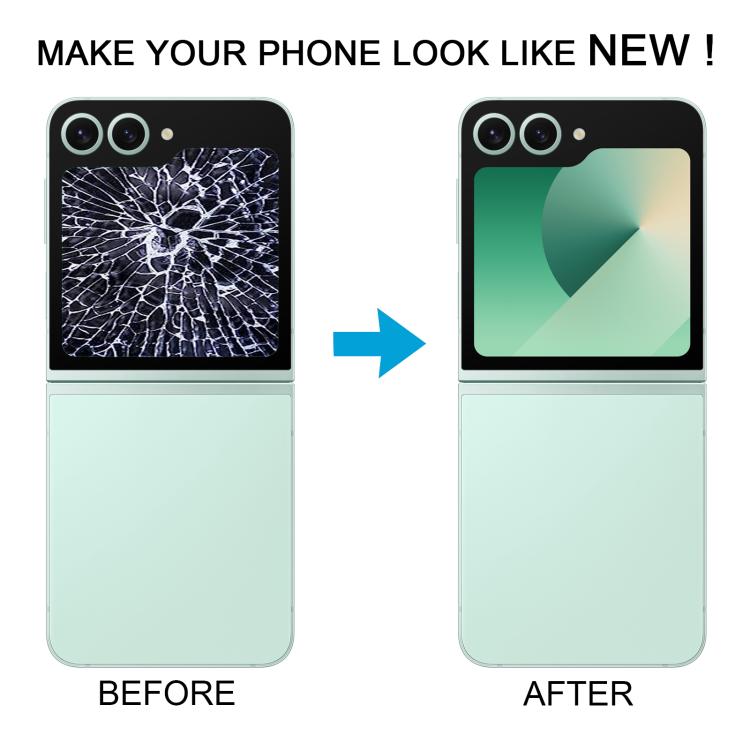 For Samsung Galaxy Z Flip6 SM-F741B Original LCD Secondary Screen with Digitizer Full Assembly