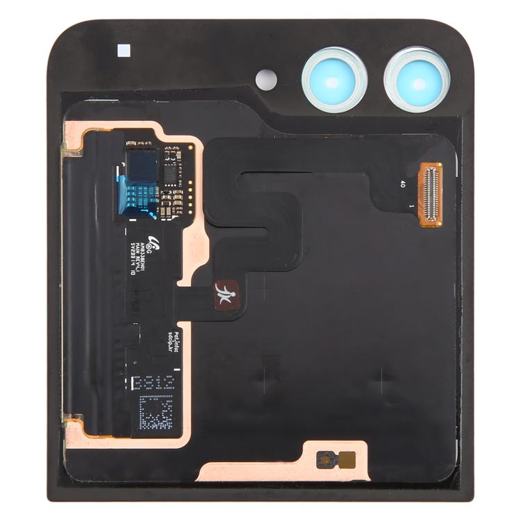 For Samsung Galaxy Z Flip6 SM-F741B Original LCD Secondary Screen Digitizer Full Assembly with Camera Lens Cover