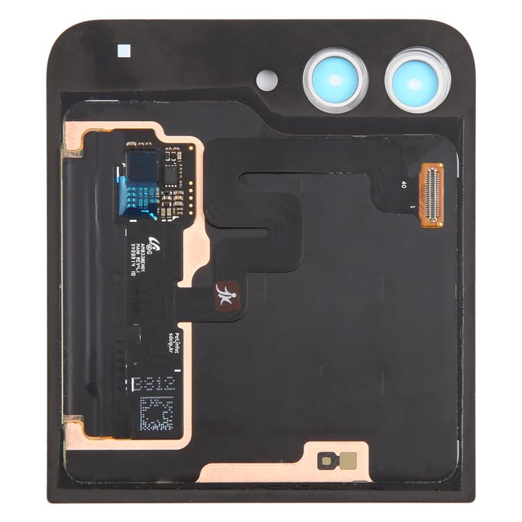 For Samsung Galaxy Z Flip6 SM-F741B Original LCD Secondary Screen Digitizer Full Assembly with Camera Lens Cover