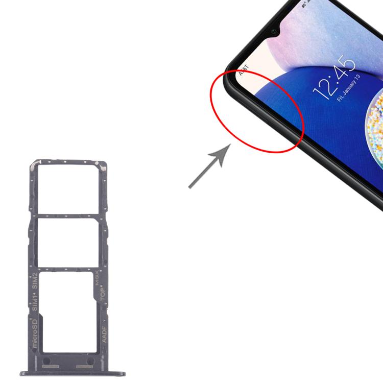 For Samsung Galaxy A14 5G SM-A146B 10pcs Original SIM Card Tray + SIM Card Tray + Micro SD Card Tray
