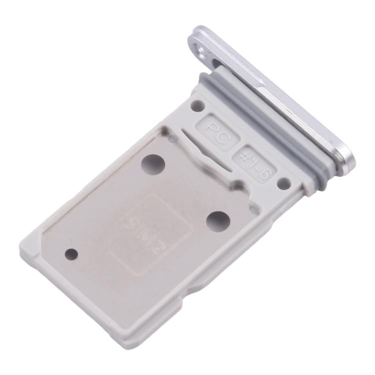 For Samsung Galaxy S25 SM-S931B Original SIM Card Tray + SIM Card Tray  - White