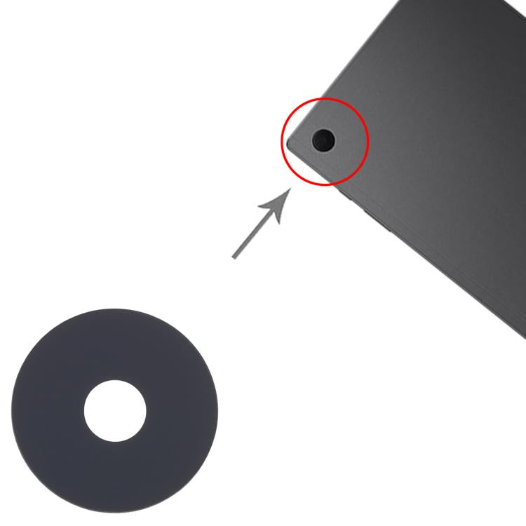 For Samsung Galaxy Tab A8 10.5 2021 SM-X200/X205 10pcs Back Camera Lens