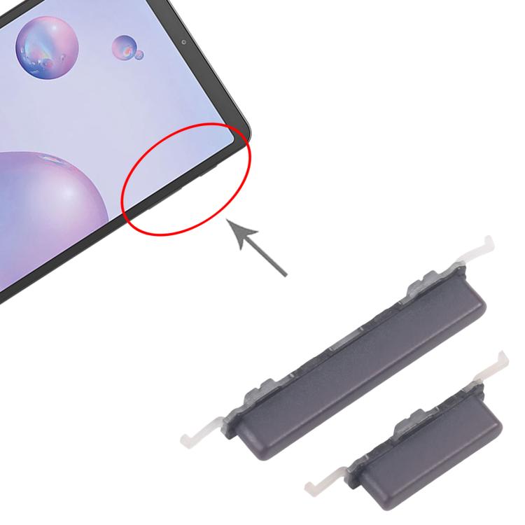 For Samsung Galaxy Tab A 8.4 inch 2020 SM-T307 Original Power Button and Volume Control Button  - Grey