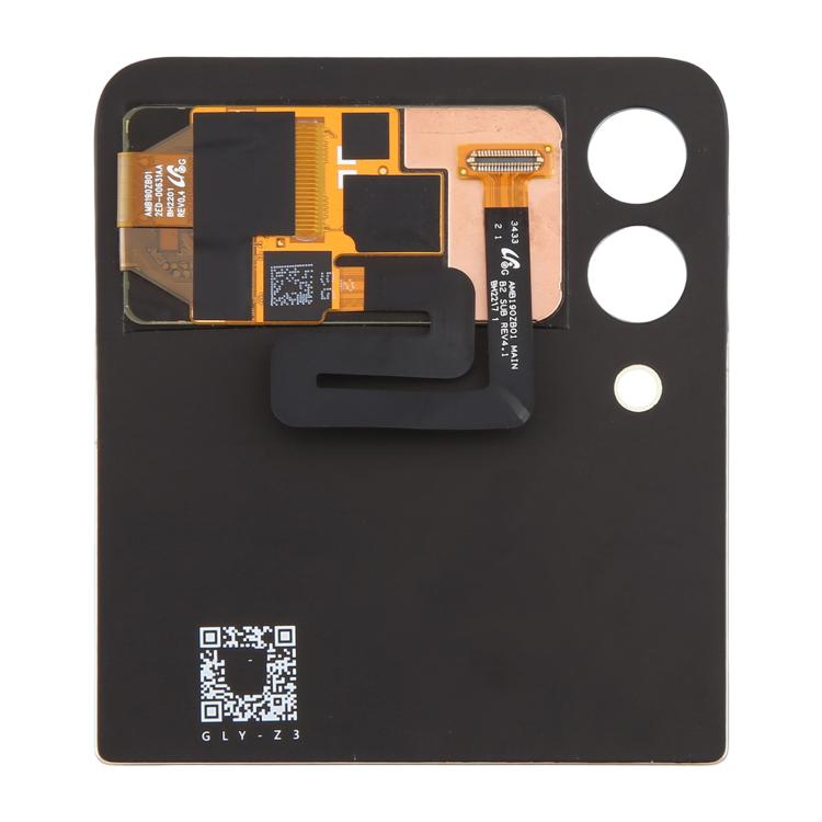For Samsung Galaxy Z Flip3 SM-F711B Original LCD Secondary Screen with Digitizer Full Assembly