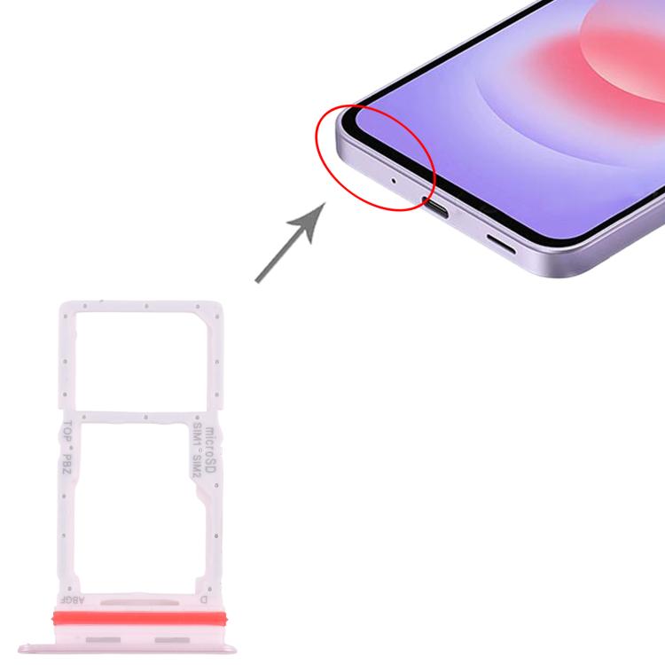 For Samsung Galaxy A27 SM-A276B Original SIM + SIM / Micro SD Card Tray