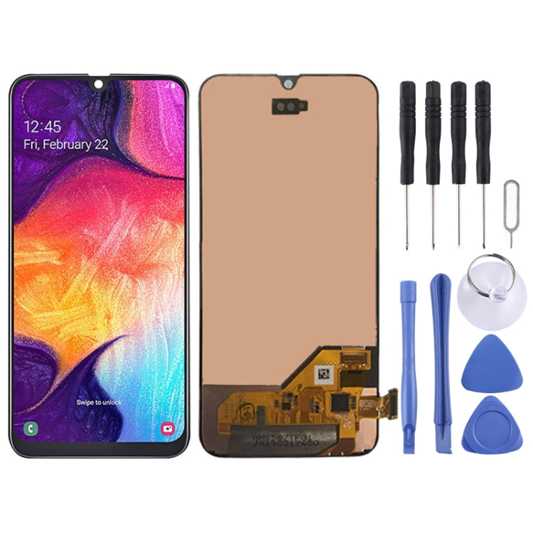 Original Super AMOLED LCD Screen for Galaxy A40 SM-A405F/DS, SM-A405FN/DS, SM-A405FM/DS With Digitizer Full Assembly (Black)